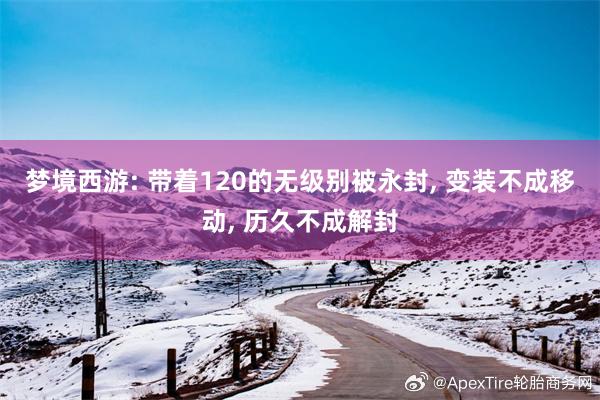 梦境西游: 带着120的无级别被永封, 变装不成移动, 历久